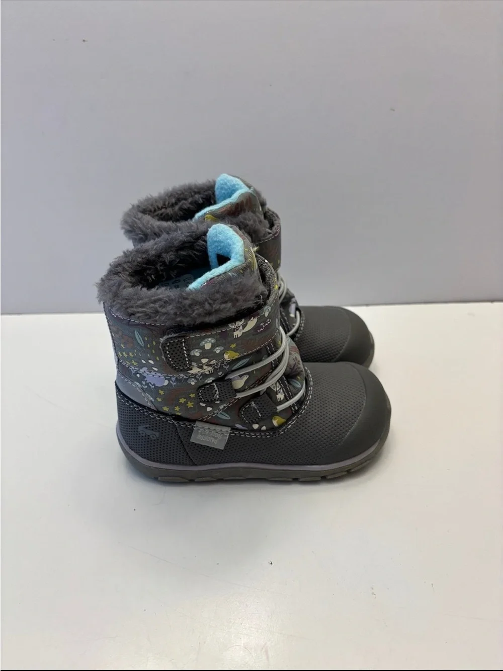 See Kai Run Abby II Waterproof Insulated Boots with animal pattern